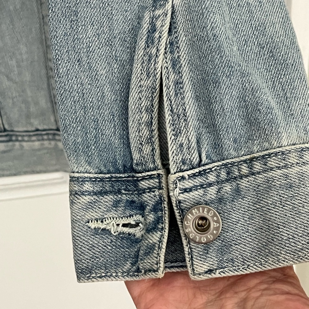 Ag Adriano Goldschmied Light Wash Denim
Jean Jacket Womens Size XS Streetwear - Picture 4 of 12